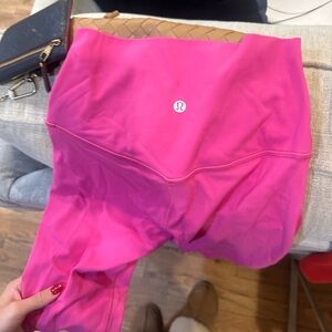 Lulu lemon pink leggingz